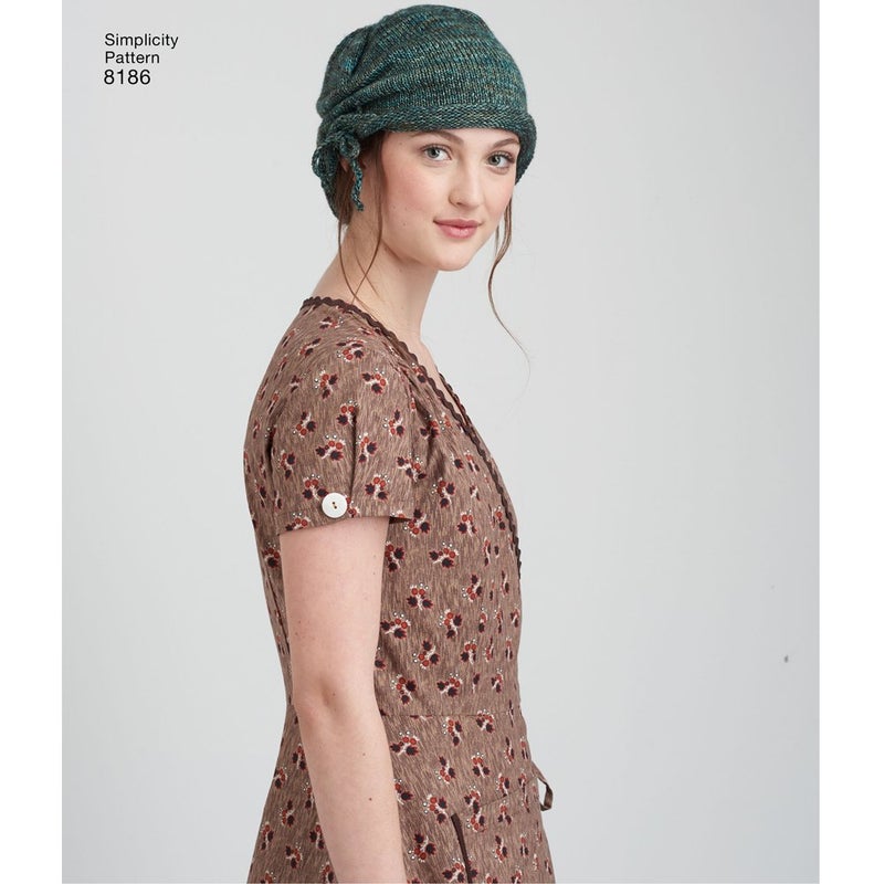 سيمبليسيتي Simplicity 8186 نمط خياطة فستان سهل الارتداء للنساء من Dottie Angel بمقاسات P5 (12-20) - Image 5
